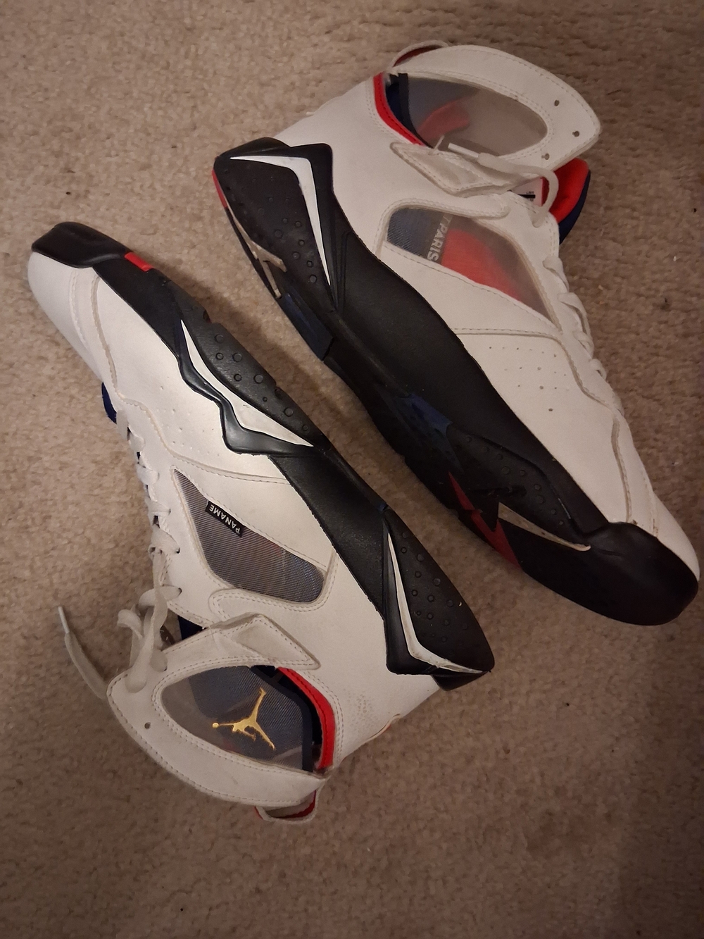 Air Jordan 14 Retro Men’s Basketball Shoes - White/Black/Red